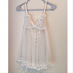 White Babydoll Lingerie